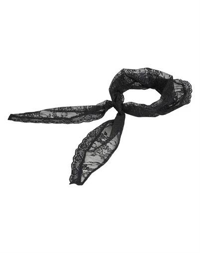 Vila - VILajla Lace Tørklæde - Black Beauty
